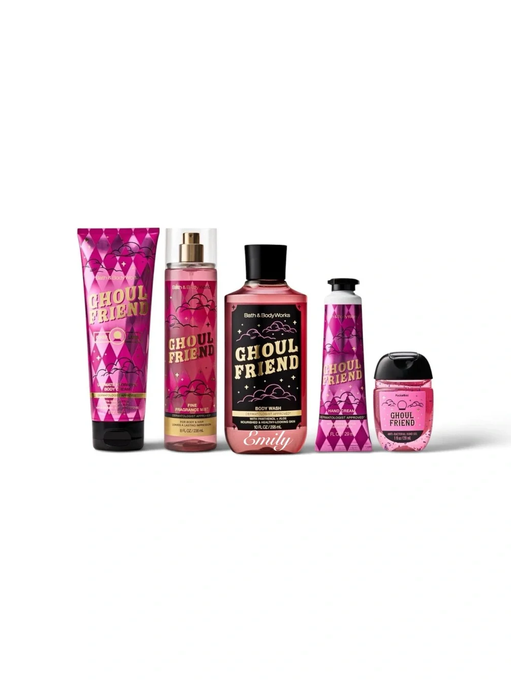 NEW! 5-Pc Bath & Body Works GHOUL FRIEND Body Care Bundle Set 2026